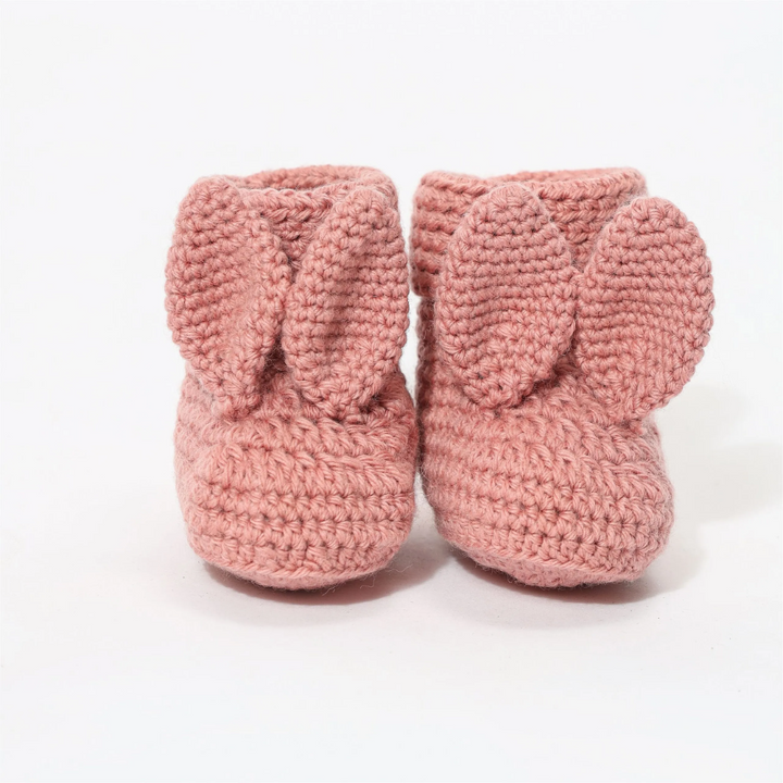 Furr Balls Bunny Crochet Booties