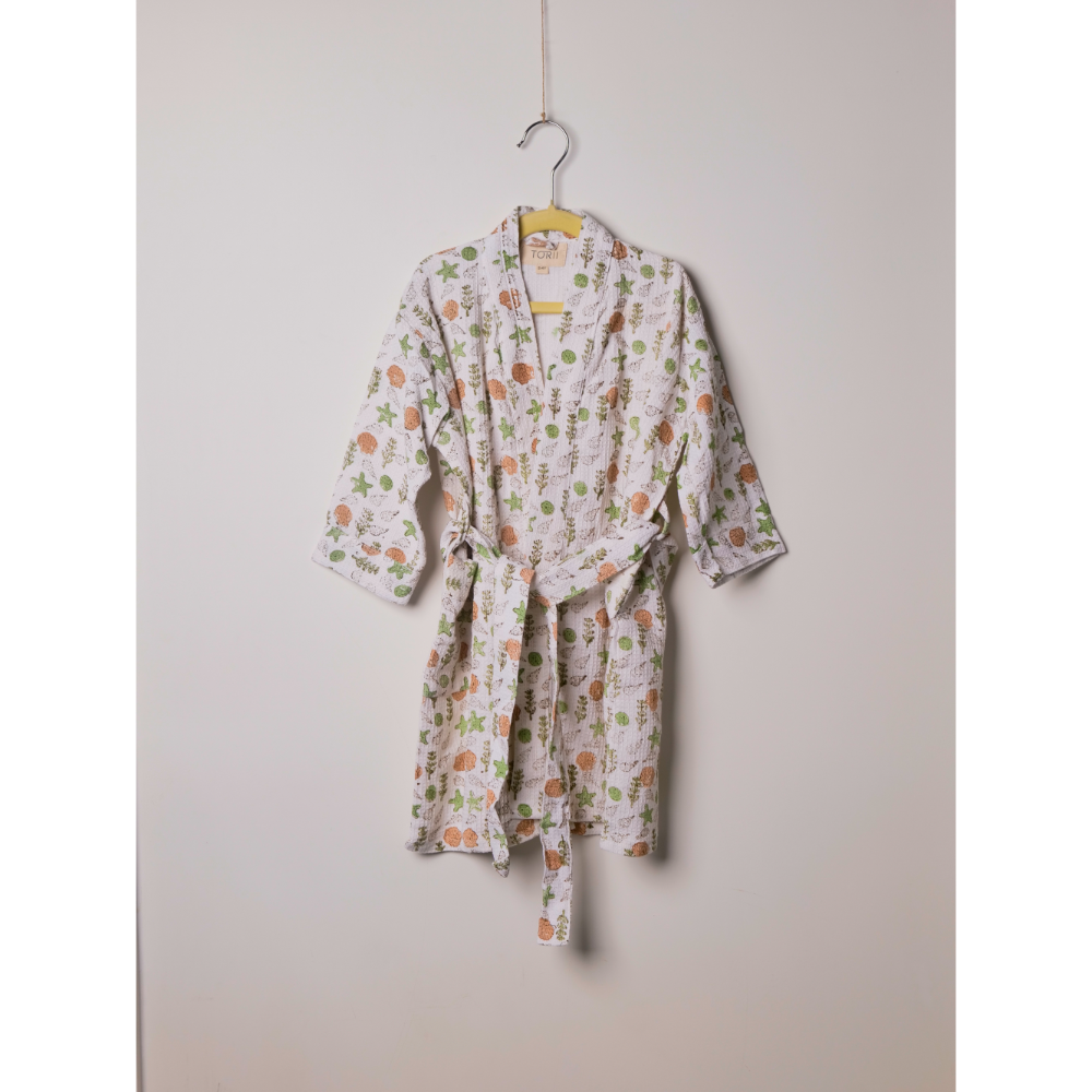 Torii Sea Shells Bathrobe