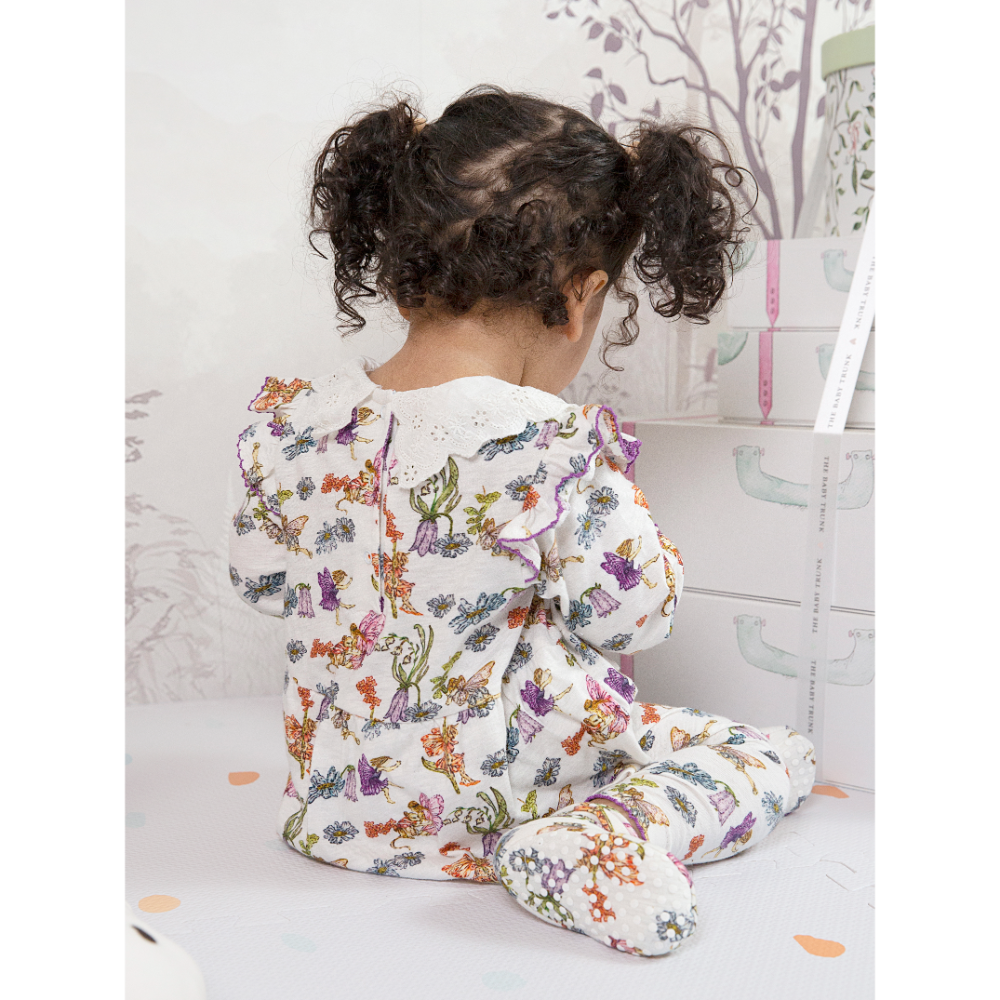 The Baby Trunk Broderie Co-ord Set - Garden Fairy