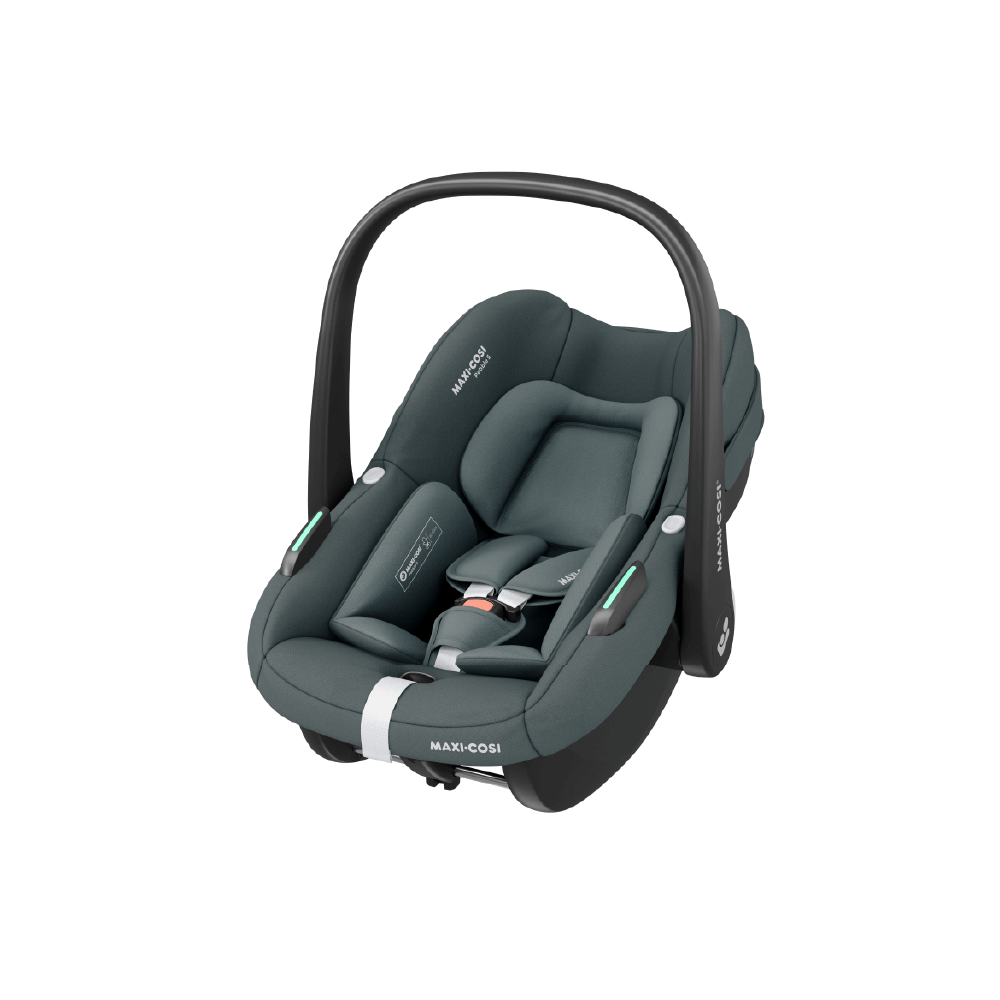 Maxi-Cosi Pebble S i-Size Lightweight Newborn Car Seat, Rear Facing, Travel & Airplane Friendly, Side Impact Protection, Seatbelt Fit, Newborn Inlay 