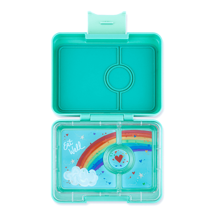 Yumbox Tropical Aqua Yumbox Snack - Rainbow Tray