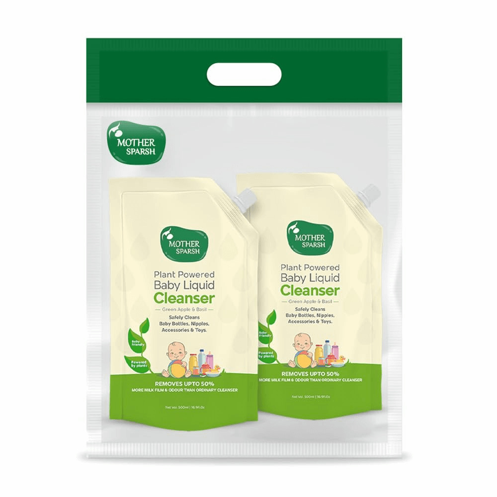 Mother Sparsh 1L Liquid Cleanser Refill Pack (Plant Powered