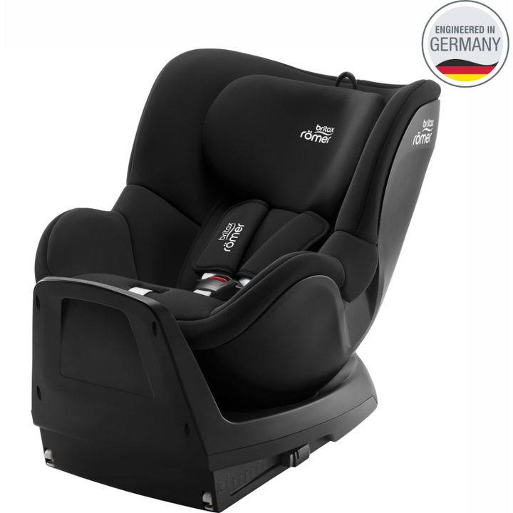 Britax Dualfix Plus Car Seat, Birth to 4 years - Space Black