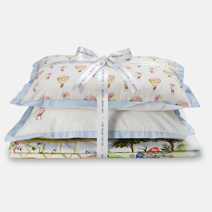 The Baby Trunk Bedding Set - Bedsheet, Dohar & Pillow Cover