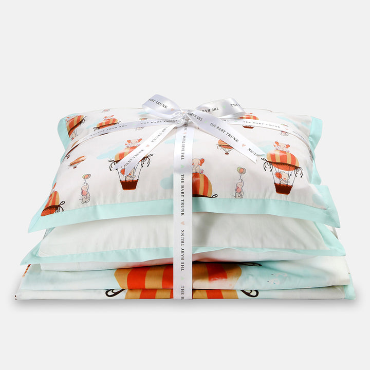 The Baby Trunk Bedding Set - Bedsheet, Dohar & Pillow Cover