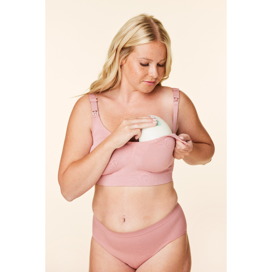 Bravado Designs Beaucoup In Bra Pumping Bra - Roseclay