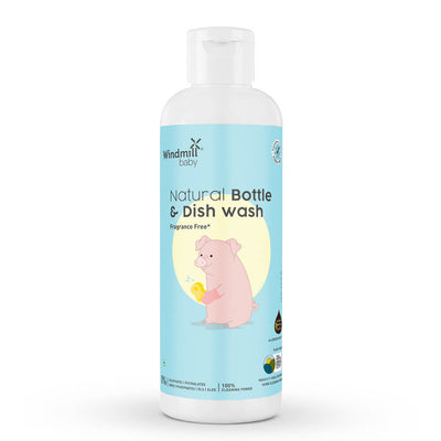 Windmill Baby Natural Fragrance Free Bottle Cleaning Liquid - 175ml