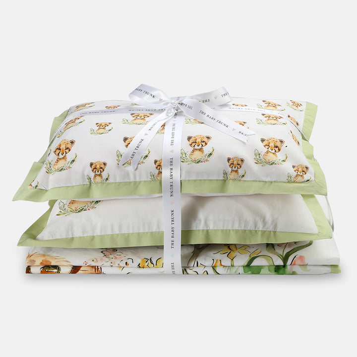 The Baby Trunk Bedding Set - Bedsheet, Dohar & Pillow Cover