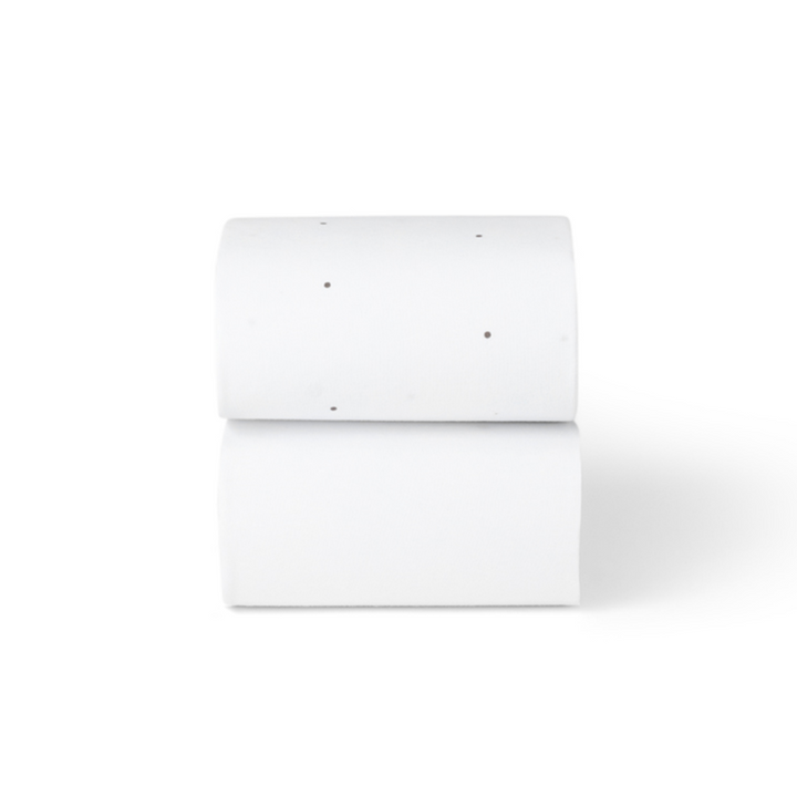 SnuzKot Cotton Fitted Bedsheet, Pack of 2, White/Dot