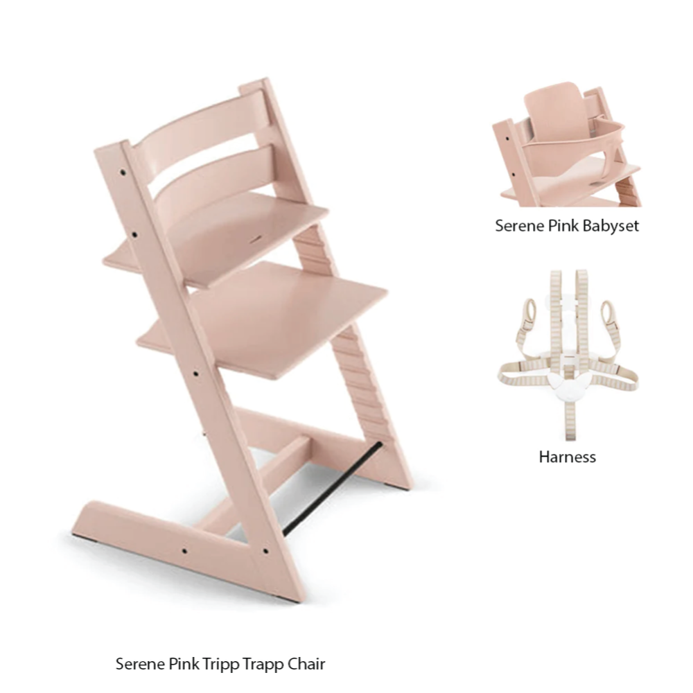 Stokke® Tripp Trapp® Highchair Combo (Chair, Babyset And Harness)