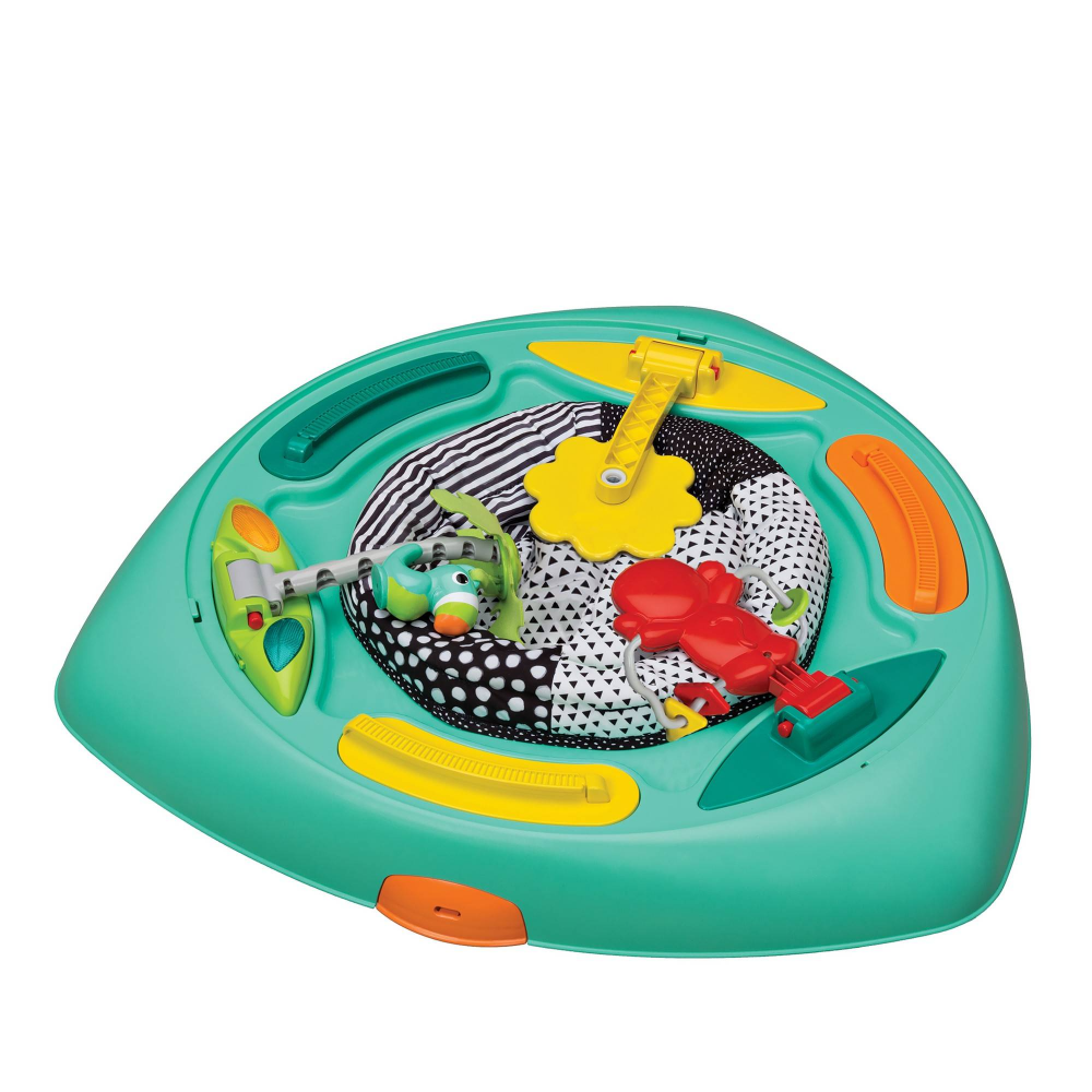 Infantino 2-in-1 Sit Spin and Stand Entertainer and Activity Table Multicolor