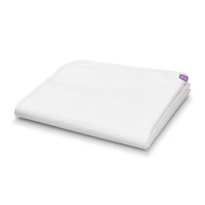 SnuzKot Bed Mattress Protector - 100% Waterproof with Moisture-Wicking Cotton Surface, Compatible with SnuzKot Cot