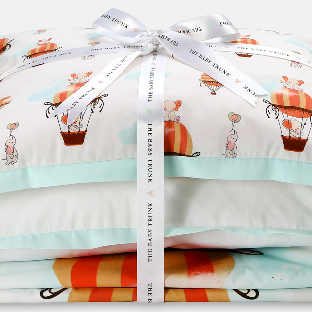 The Baby Trunk Bedding Set - Bedsheet, Dohar & Pillow Cover