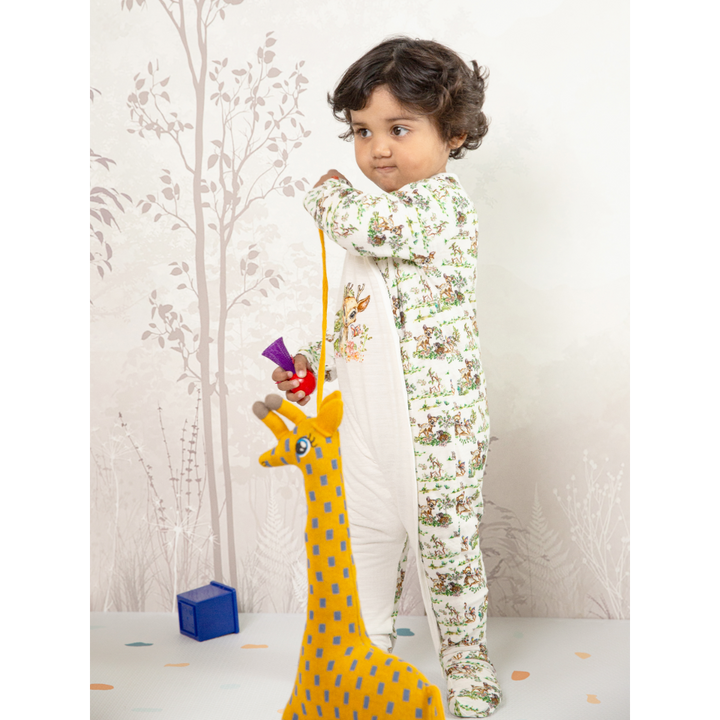 The Baby Trunk Bodysuit Onesie - Bambi