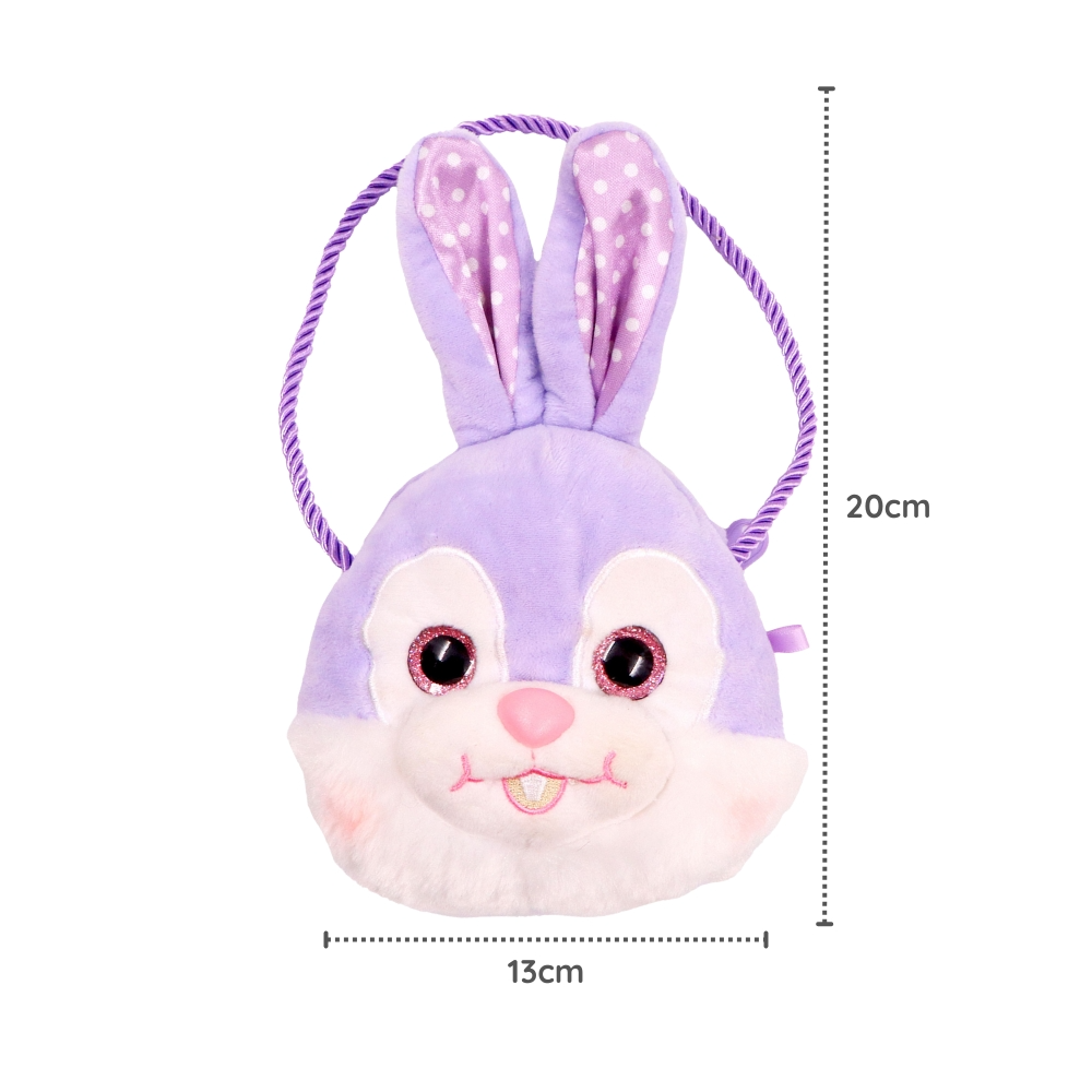 Scoobies Bunny Cozy - Cute Plush Pouch for Kids