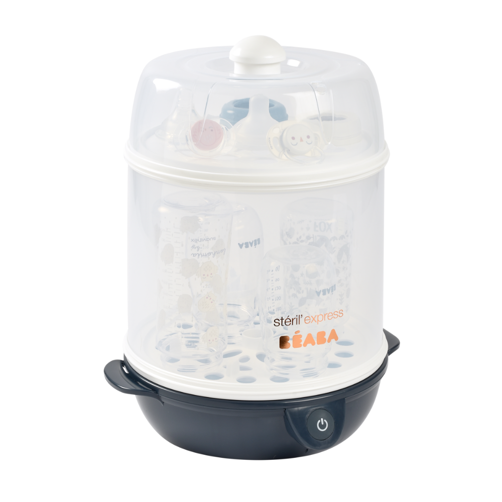 Beaba Express Bottle Sterilizer - Night Blue