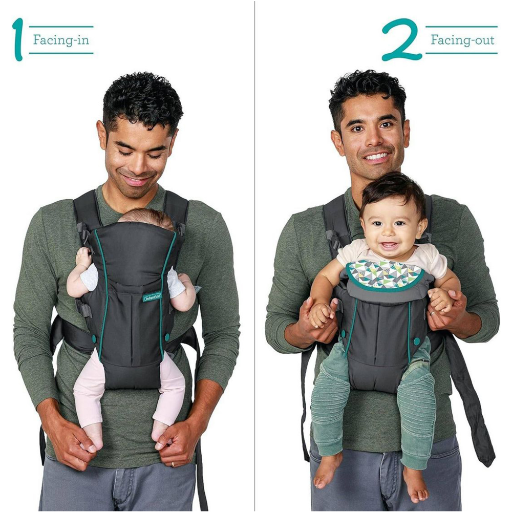 Infantino Swift Classic Carrier With Pocket Grey