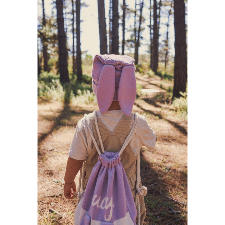 NamelyCo Bunny Beanie - Lilac