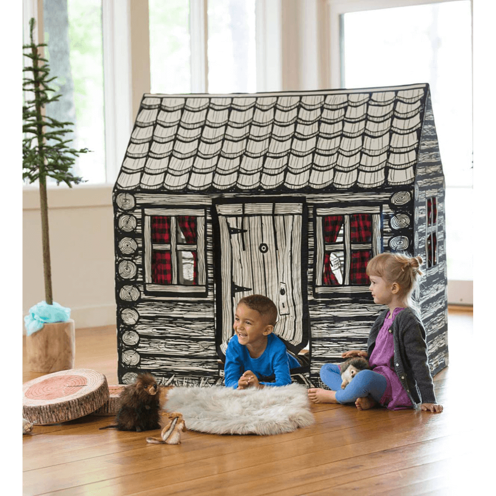 Role Play Log Cabin Play Tent