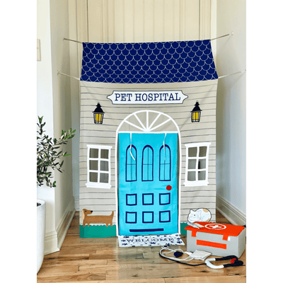 Role Play Pet Hospital Doorway Portal Set with Vet Box