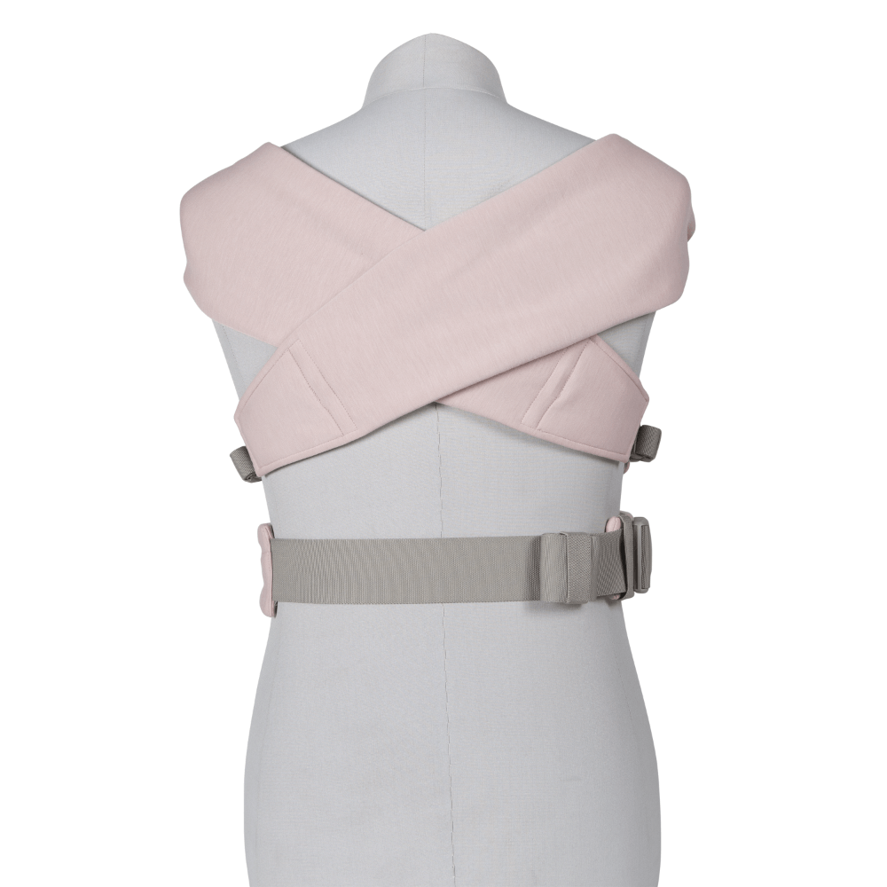 Ergobaby Embrace Newborn Baby Carrier – Soft & Lightweight Fabric, Ergonomic “M” Position and Head Support, Adjustable Waistbelt & Cross Straps, 2 Carry Positions, Easy to Use, 3-11 Kgs, Birth to 12 Months, Blush Pink