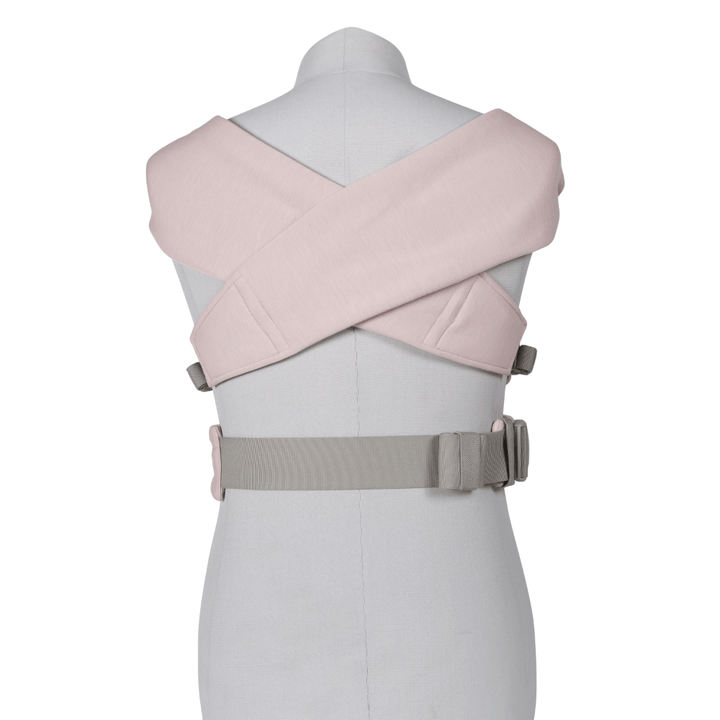 Ergobaby Embrace Newborn Baby Carrier – Soft & Lightweight Fabric, Ergonomic “M” Position and Head Support, Adjustable Waistbelt & Cross Straps, 2 Carry Positions, Easy to Use, 3-11 Kgs, Birth to 12 Months, Blush Pink