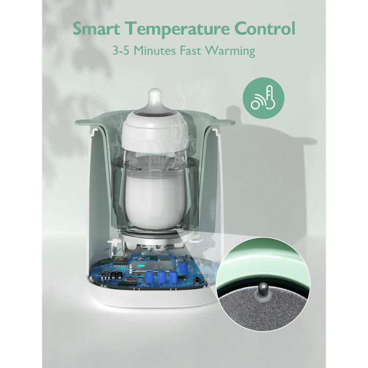 Momcozy Sterilizers & Warmer Baby Bottle Warmer - White