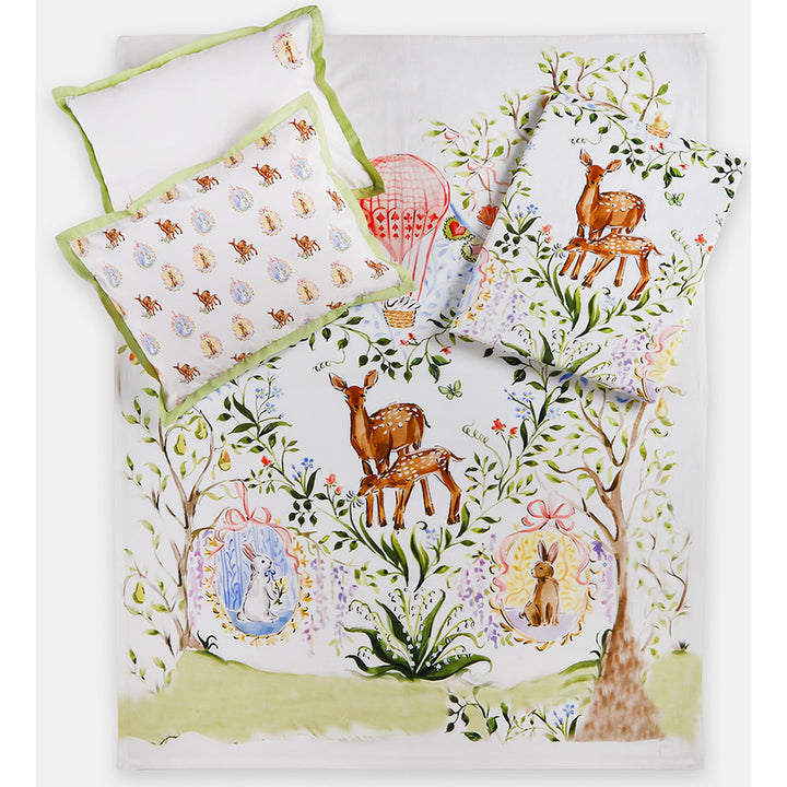 The Baby Trunk Bedding Set - Bedsheet, Dohar & Pillow Cover