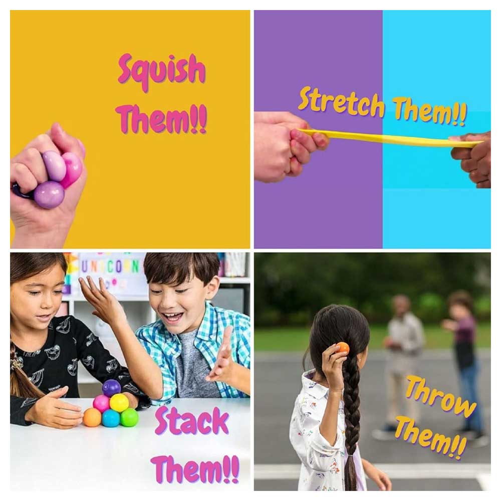 Scoobies Glowballs - 6 Vibrant Colours