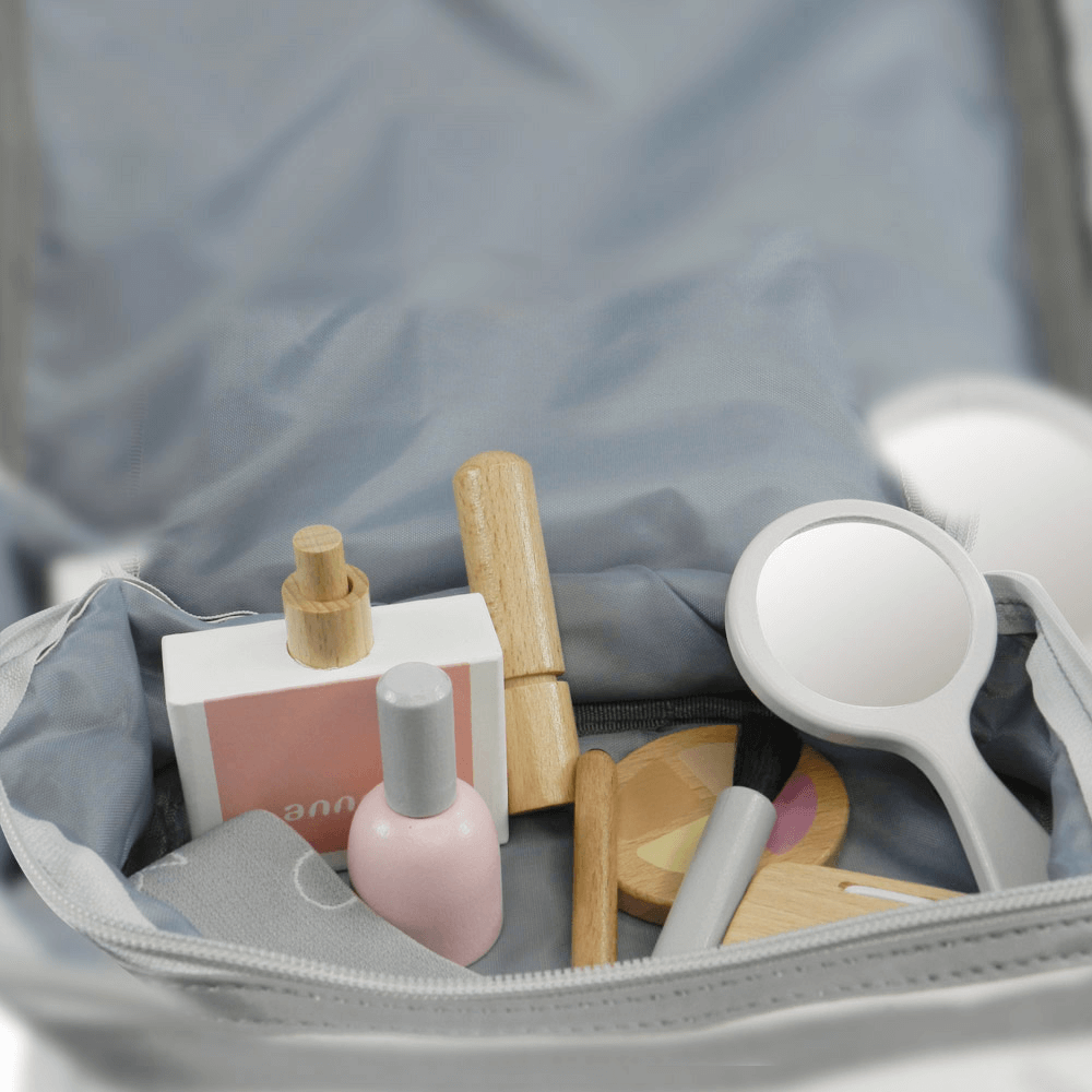 Playbox Glam it Up - Wooden Makeup Set - 10 Pcs