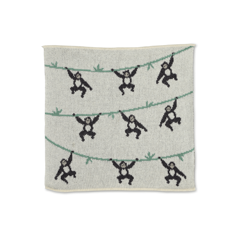 The Baby Trunk Napkin - Monkey (Set of 2)