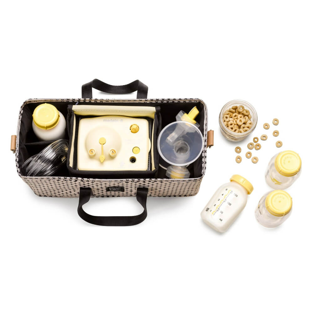 Petunia Pickle Bottom Grid Diaper Caddy Deluxe Kit - Positive