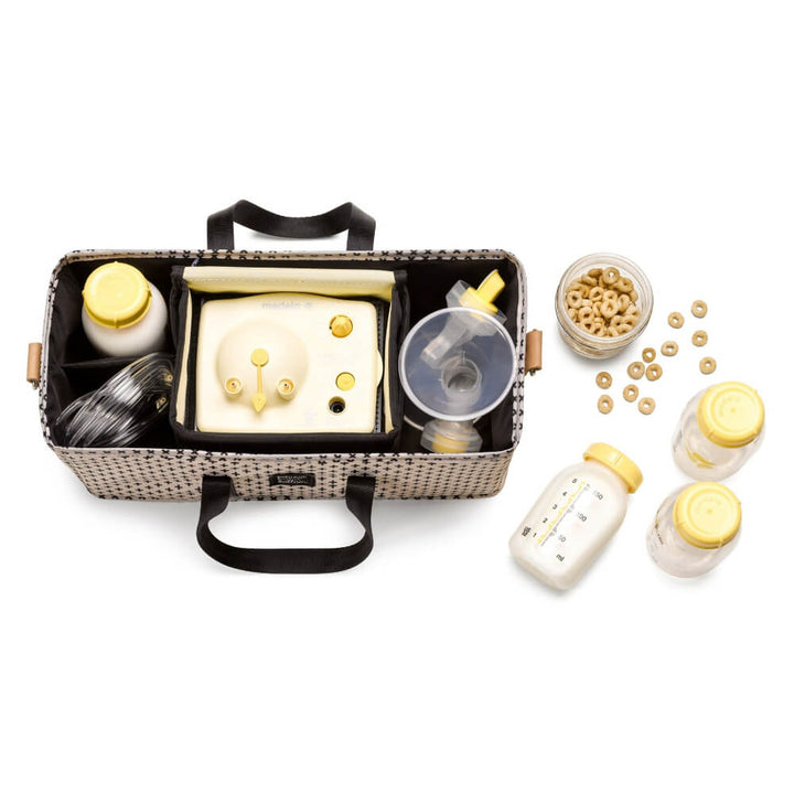 Petunia Pickle Bottom Grid Diaper Caddy Deluxe Kit - Positive