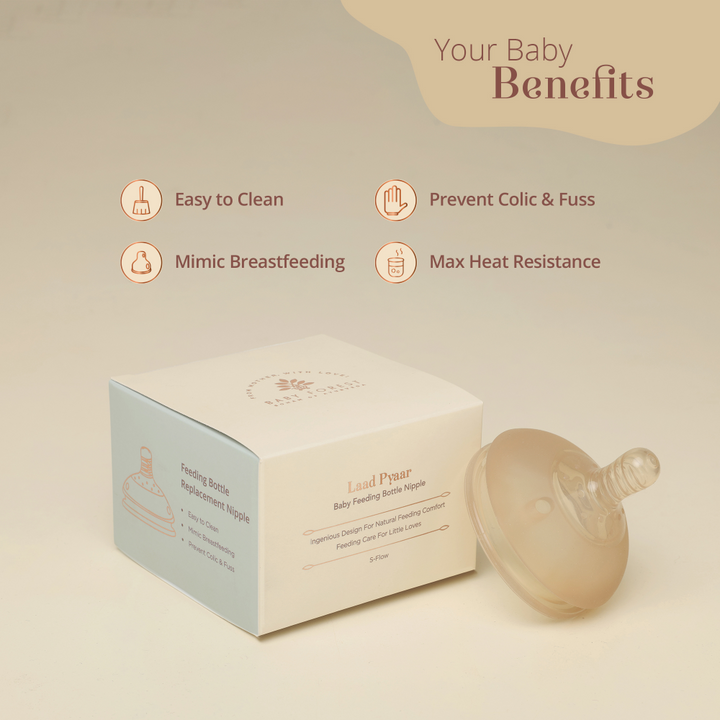 Baby Forest Replacement Nipple For Laad Pyaar Baby Feeding Bottle