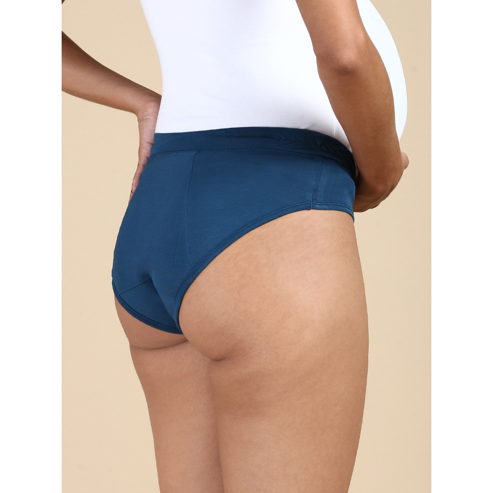 &Circus Maternity Comfort Panty - Blue Curacao