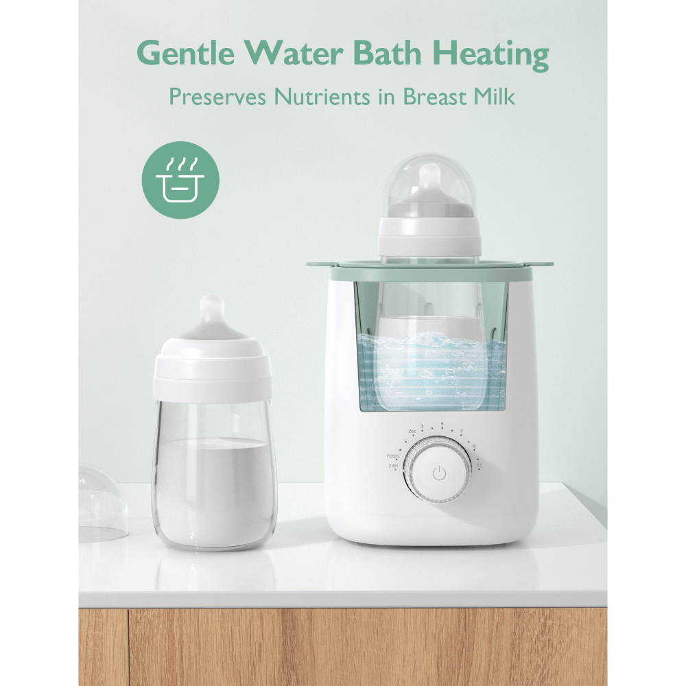 Momcozy Sterilizers & Warmer Baby Bottle Warmer - White