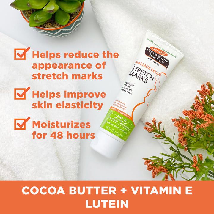 Palmer’s Cocoa Butter Vitamin E Massage Cream for Stretch Marks - 125gm