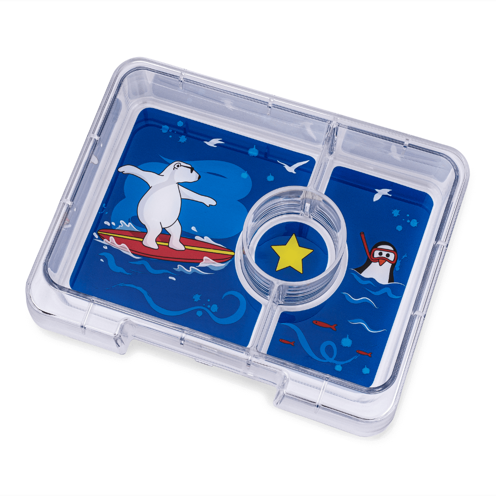 Yumbox Roar Red Yumbox Snack - Polar Bear
