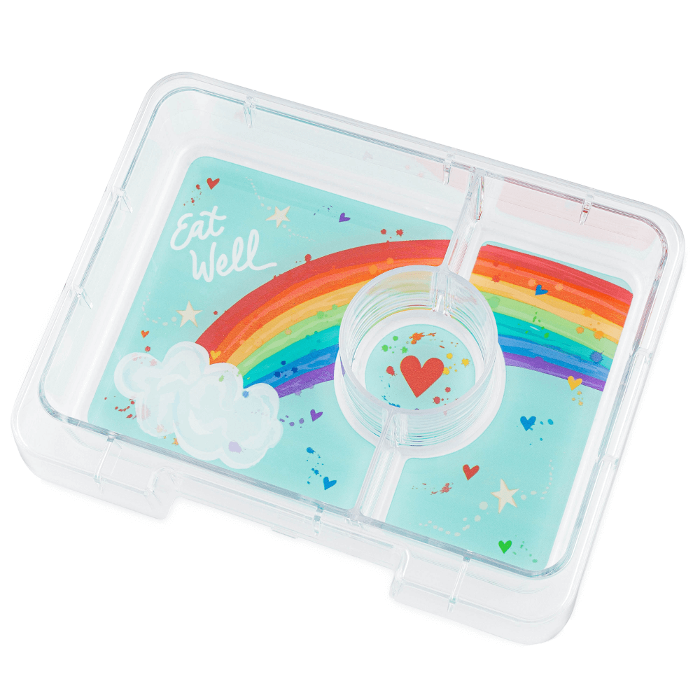 Yumbox Tropical Aqua Yumbox Snack - Rainbow Tray
