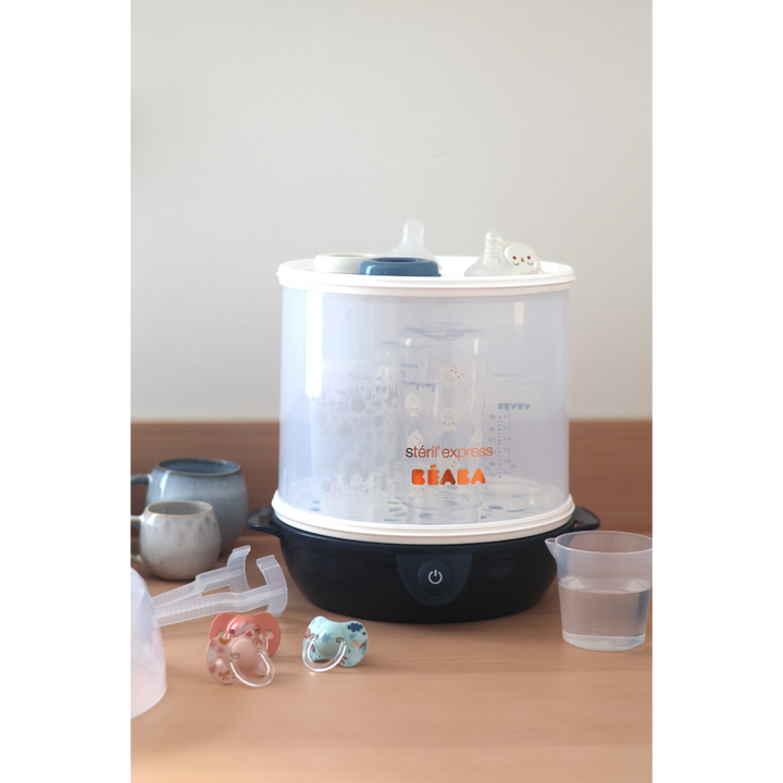Beaba Express Bottle Sterilizer - Night Blue