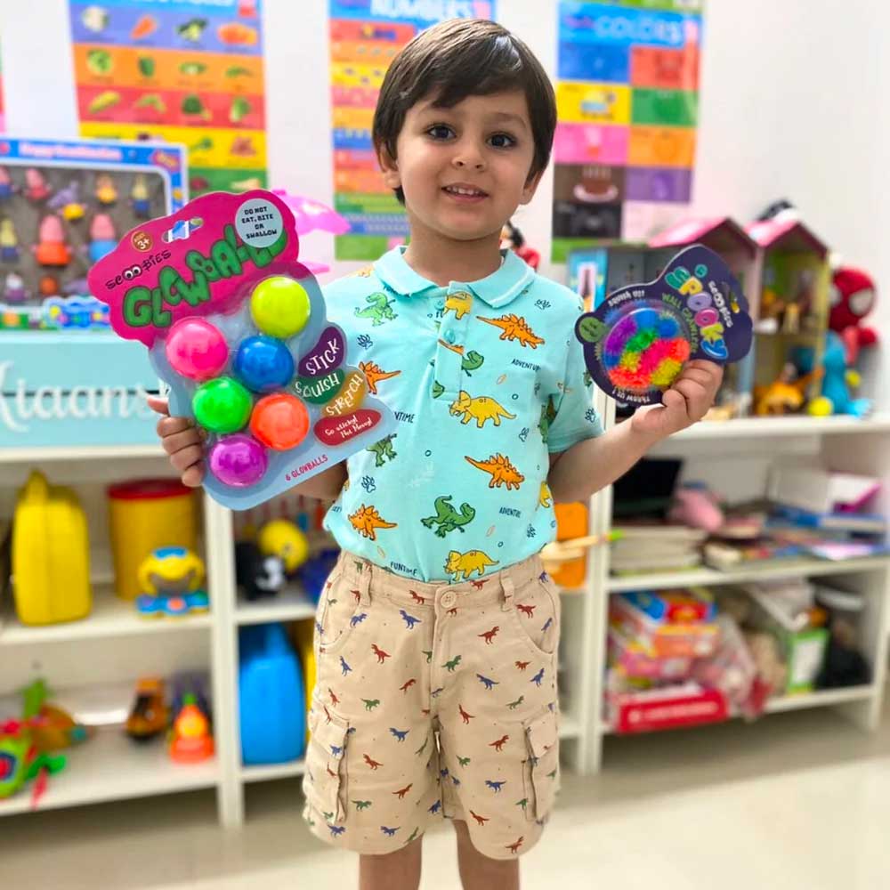 Scoobies Glowballs - 6 Vibrant Colours