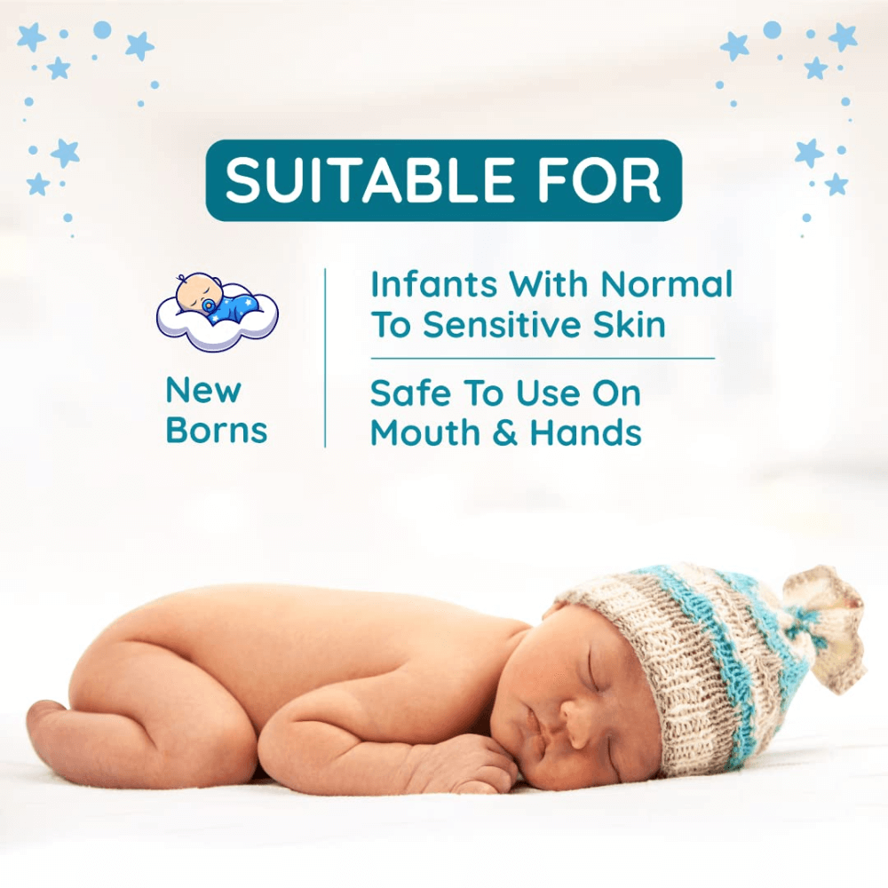 Mother Sparsh 99% Unscented Pure Water Baby Wipes - Pack of 2