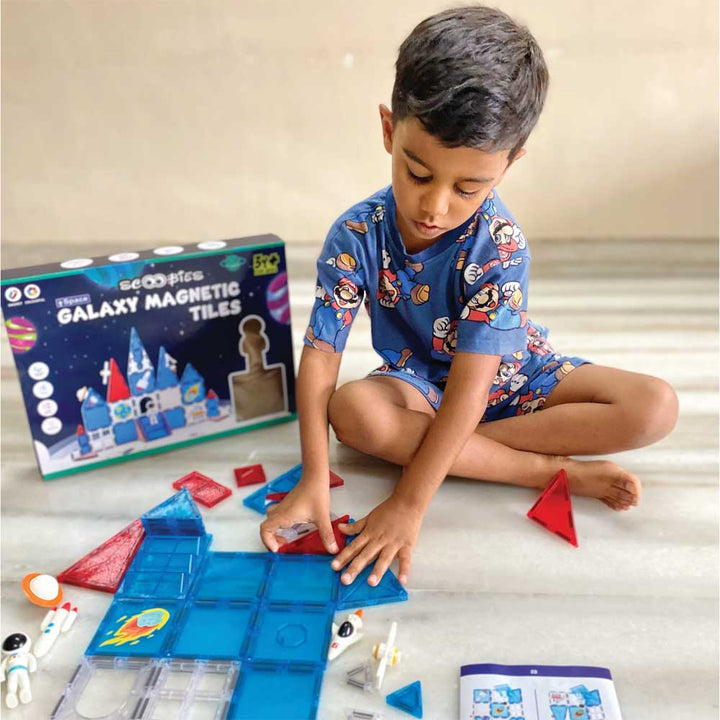 Scoobies Galaxy Magnetic Tiles