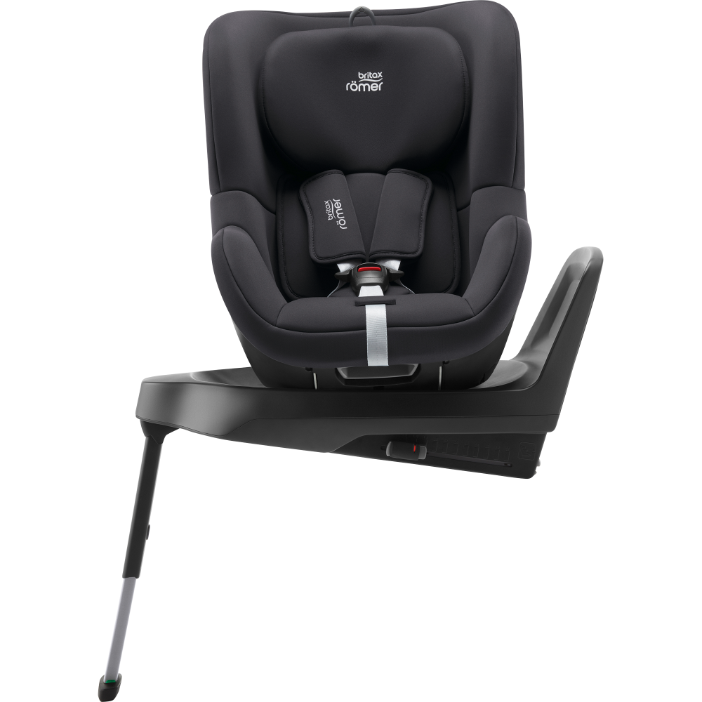Britax Dualfix Plus Car Seat, Birth to 4 years - Midnight Grey