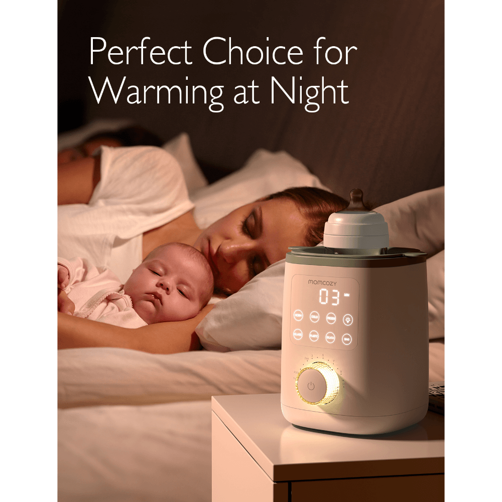 Momcozy Sterilizers & Warmer Baby Bottle Warmer - White