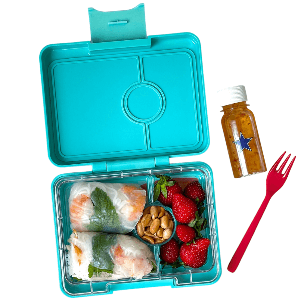 Yumbox Tropical Aqua Yumbox Snack - Rainbow Tray