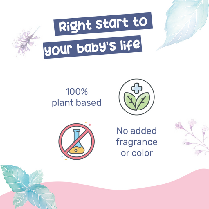 awenest Baby Bottle and Dishwash - 100% Plant-based, 500 ml