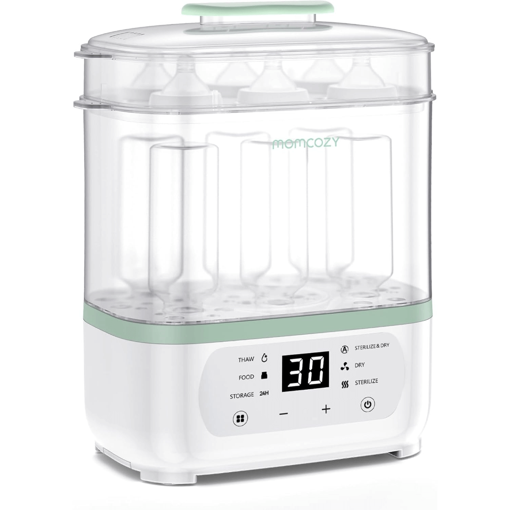Momcozy Sterilizers & Warmer 8 in 1 Sterilizer and Dryer - White