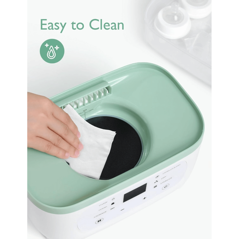 Momcozy Sterilizers & Warmer 8 in 1 Sterilizer and Dryer - White