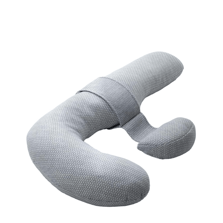 Momcozy Maternity Accessory F Shaped Maternity Pillow - Grey